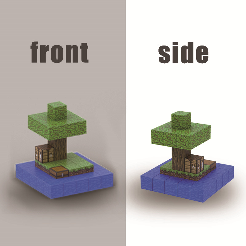 Minecraft Magnetic Sky Island Set Craft a Solitar02.jpg