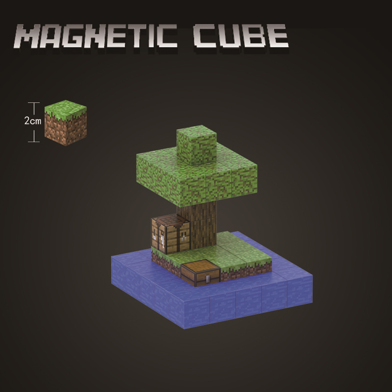Minecraft Magnetic Sky Island Set Craft a Solitar01.jpg